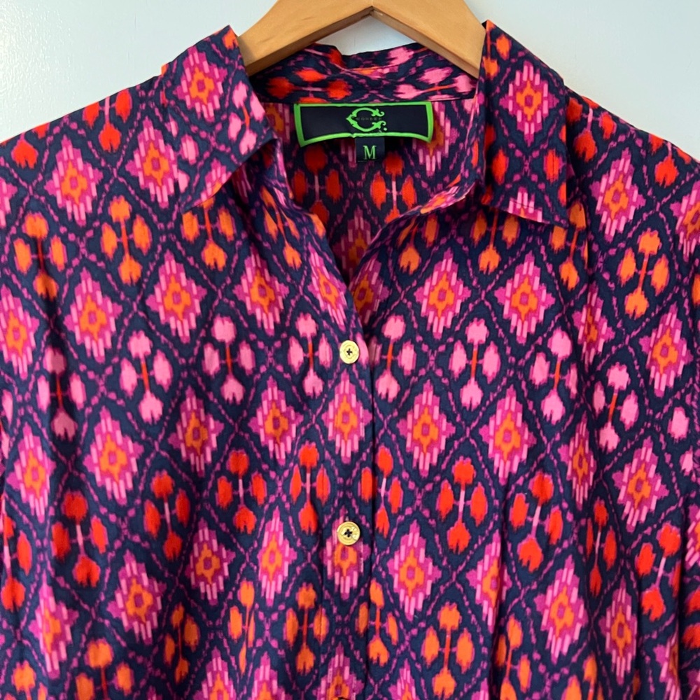 C Wonder Pink Colorful Shirt - Picture 5 of 6